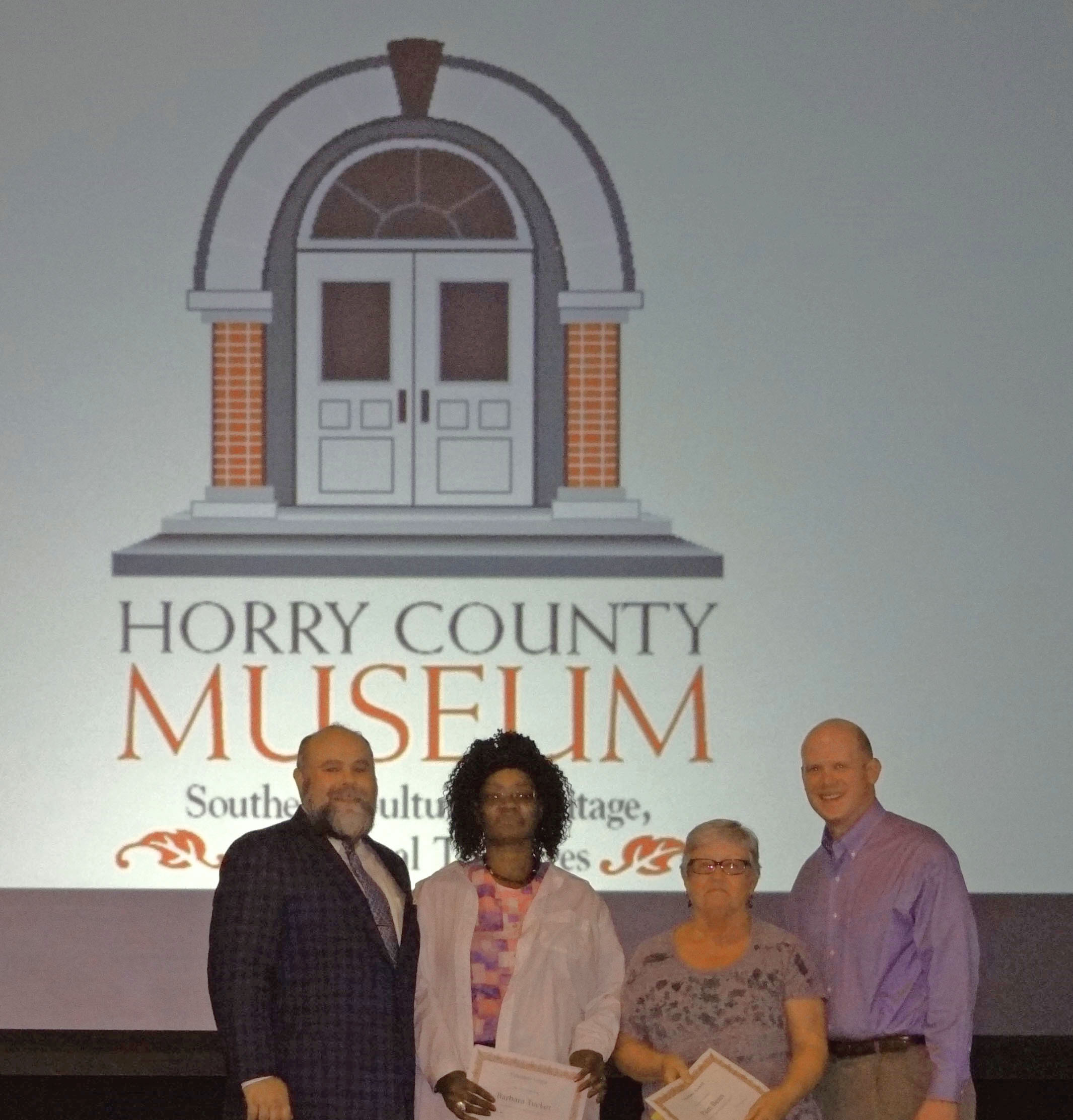 Museum Greeters-Barbara Tucker, Jim & Pam Bean