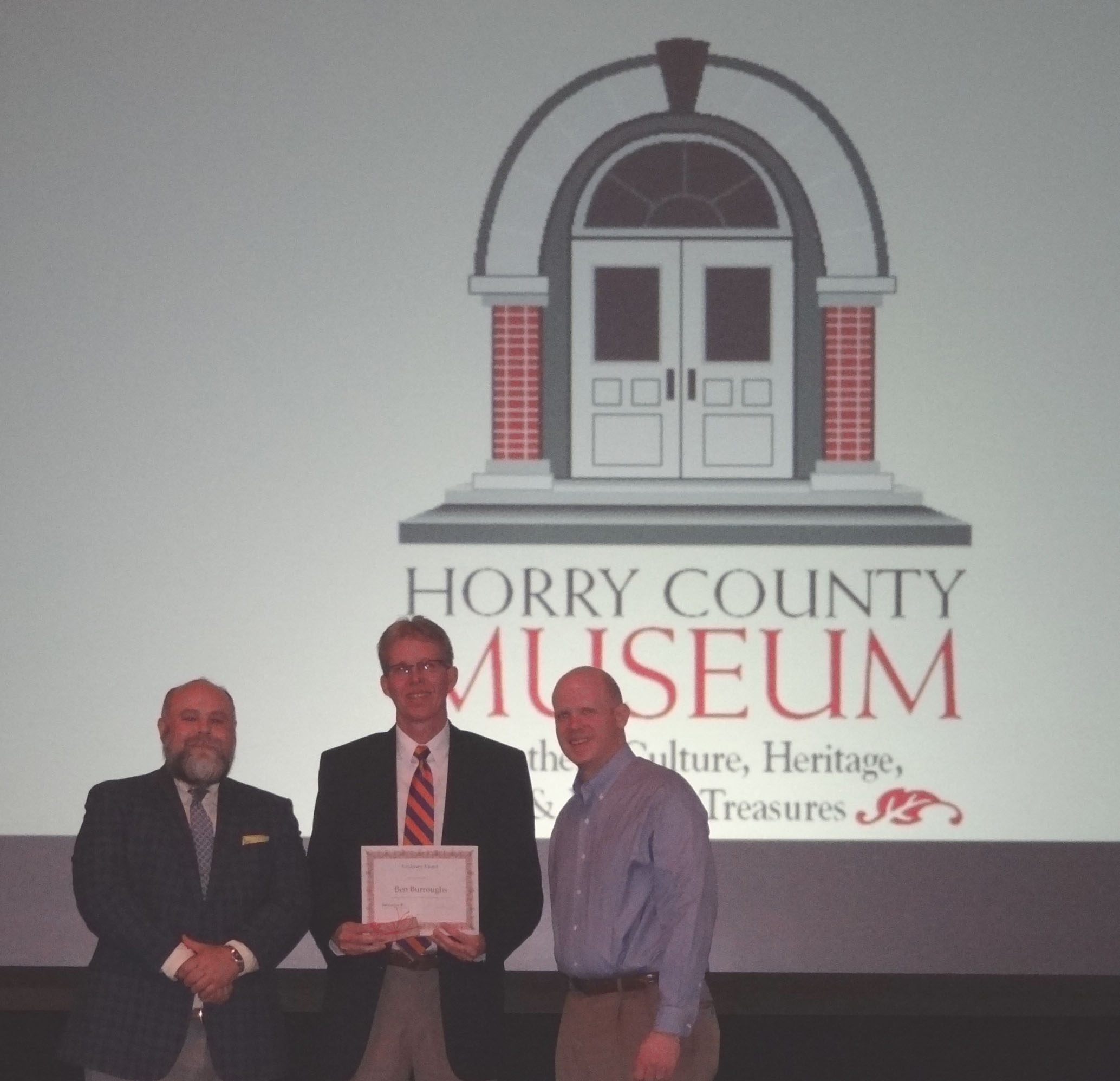 Museum Volunteer of the Year-Ben Burroughs