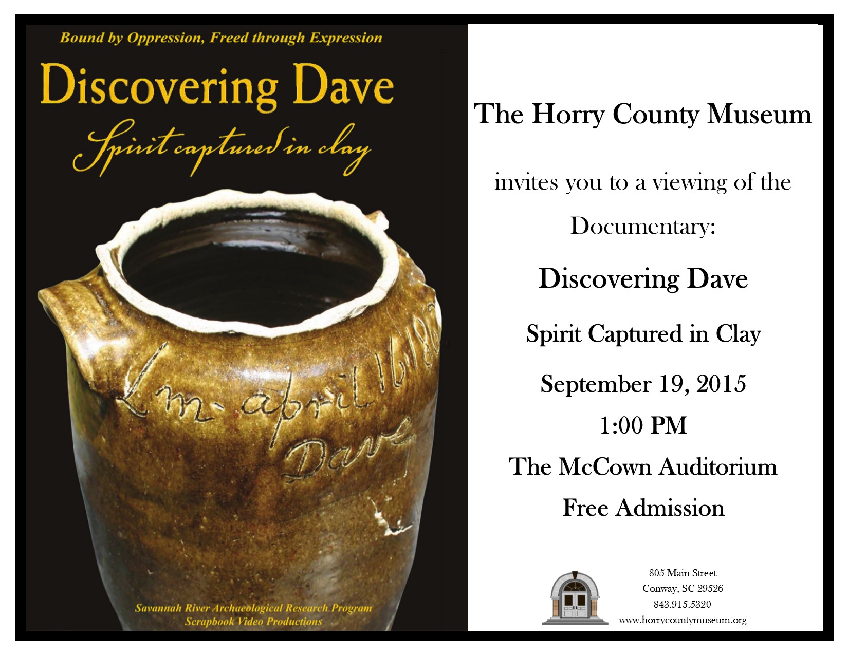 Discovering Dave 9.19.15