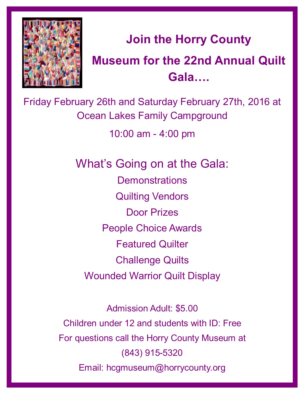 poster for 22nd gala